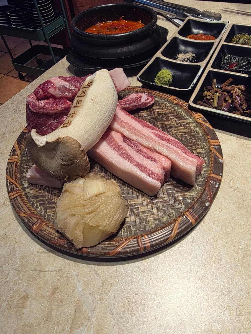 숙성도 본점의 흑돼지